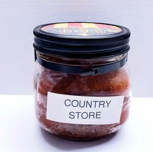 COUNTRY STORE -2-Wick Mason Jar Candles, 16 oz